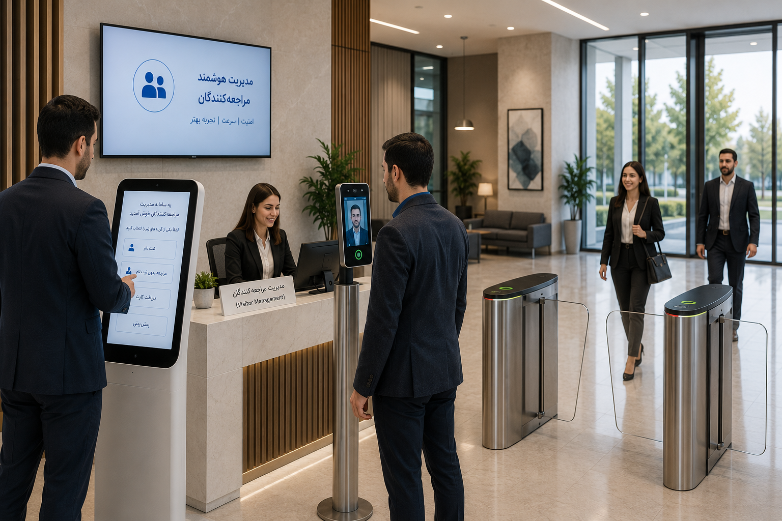 مدیریت مراجعه‌کنندگان